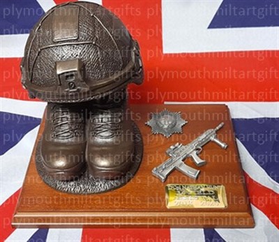 Coldstream Guards Boots and Virtus Helmet